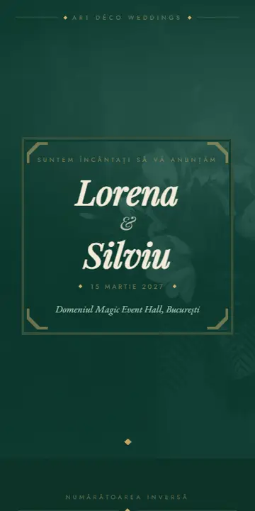 Previzualizare Art Déco Emerald